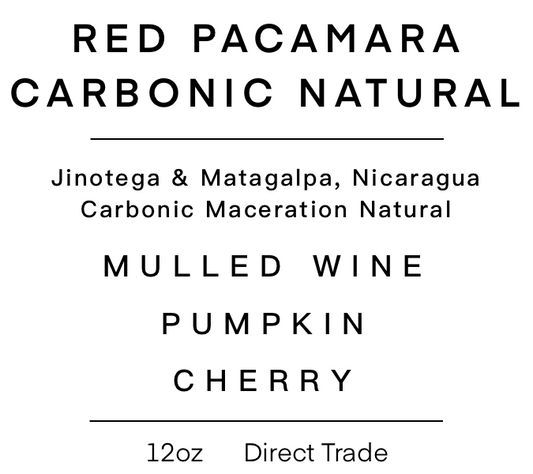 Red Pacamara Carbonic Maceration